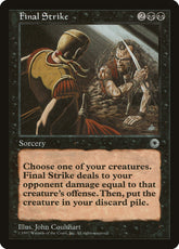 Final Strike / Final Strike - Magic: The Gathering - MoxLand